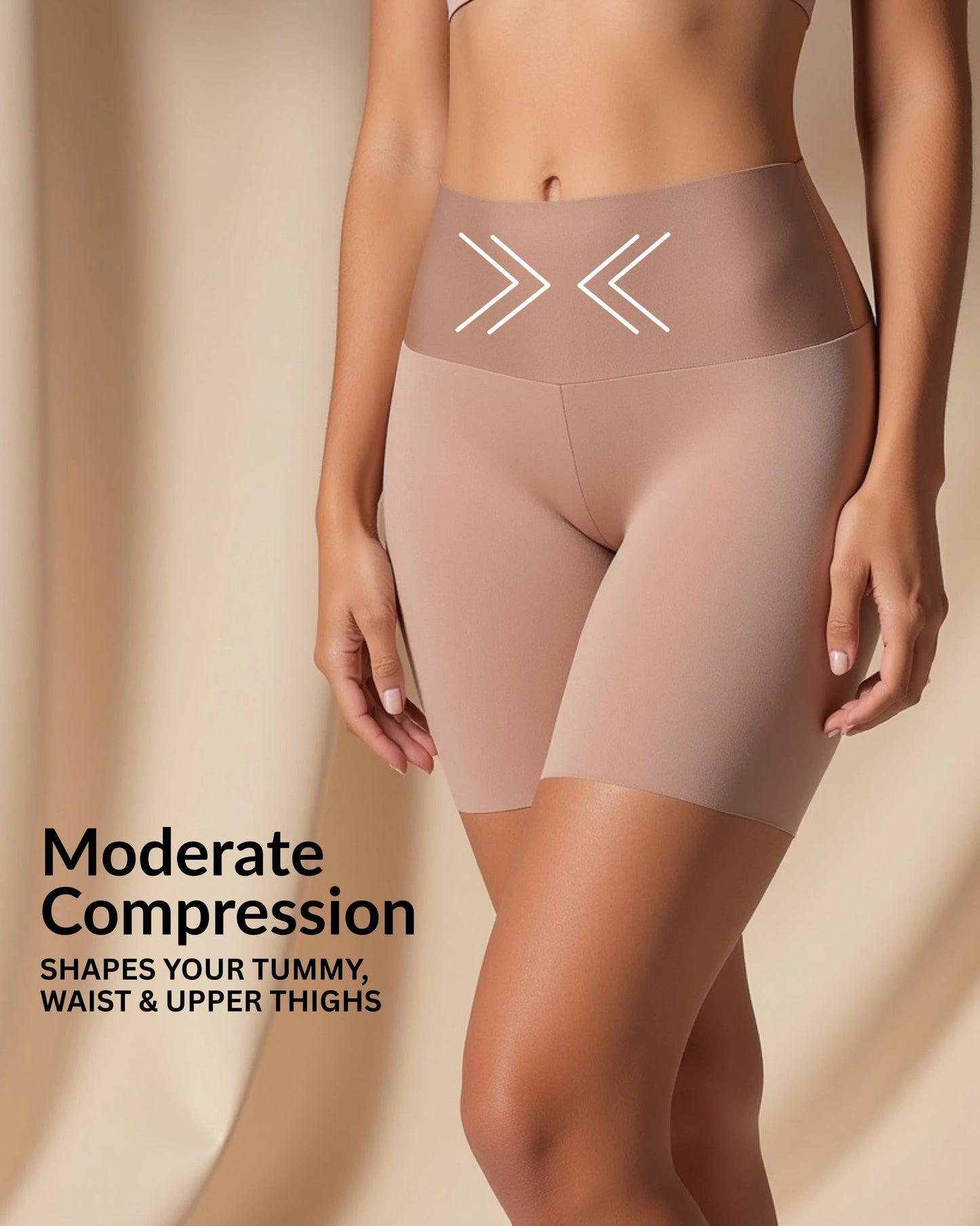 Tuck-N-Lift Seamless Slip Short | مشد الجسم السلس لشد البطن والأرداف