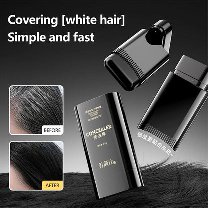 Instant Hair Dye Stick | قلم صبغة الشعر الفوري مع مشط مدمج